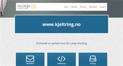 Desktop Screenshot of kjeltring.no