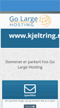 Mobile Screenshot of kjeltring.no